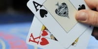 Darstellung von Spielkarten in einem Online Casino.