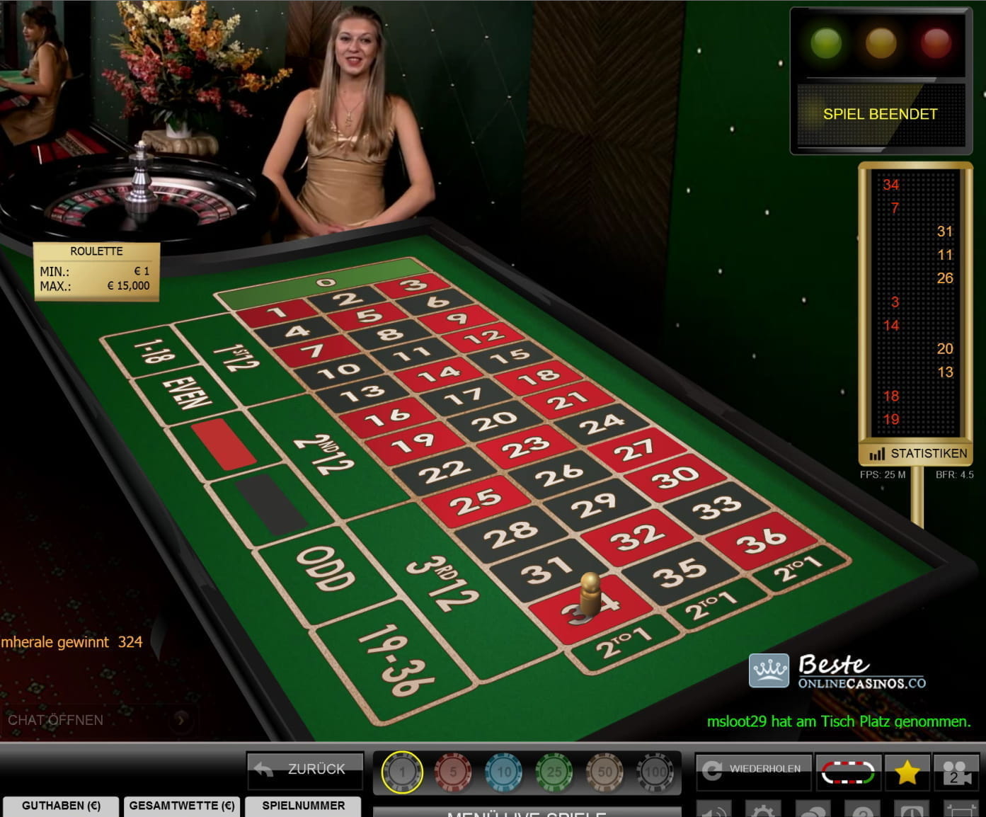 Online Casinospiele