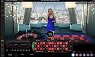 Roulette, gespielt nach den Regeln der Triumph French Variante, im Live Casino des Eurogrand Online Casinos.