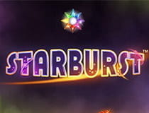 Das Bild zeigt den Spielautomaten Starburst.