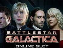 Das Bild zeigt den Spielautomaten Battlestar Galactica.