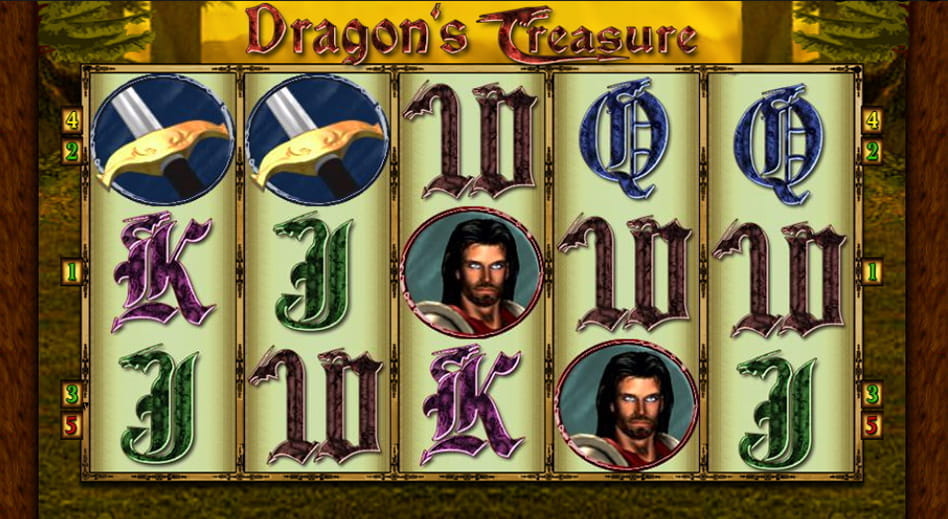 Hier kannst du Dragon's Treasure von Merkur im Internet gratis testen