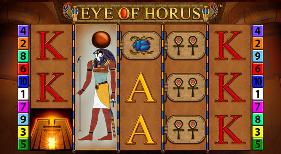 Hier könnt ihr Merkurs Eye of Horus gratis ausprobieren