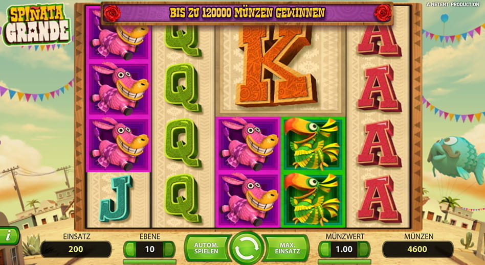 Vorschaubild für das kostenlose Spielgeld-Spiel des Automaten Spinata Grande