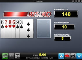 Das 50/50 Risikospiel des El Torero Slots