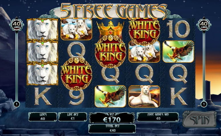 Hier könnt ihr kostenlos White King online spielen