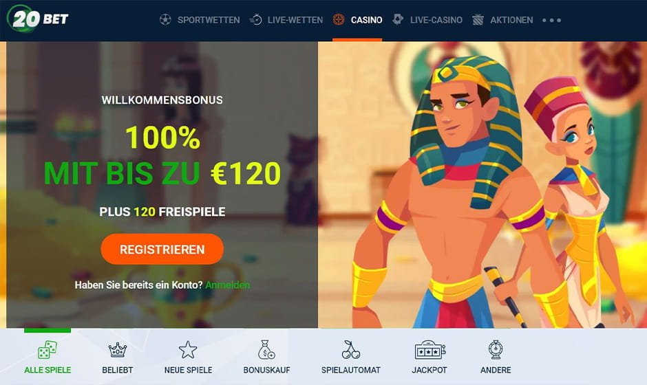 20bet apuestas en vivo