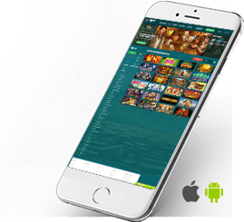 Die mobile App des 22Bet Casinos.