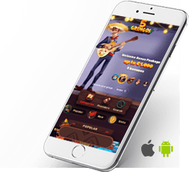 Die 5Gringos App für Android und iOS.