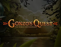 Das Bild zeigt den Spielautomaten Gonzo´s Quest.