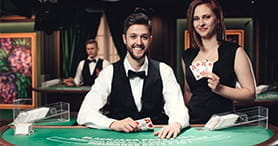 Die Live Dealer Spiele im Ares Casino.