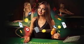 Ein Dealer im Live Bereich des Betchan Casinos.