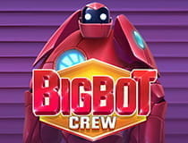 Ein Bild zeigt das Logo des Spielautomaten Bigbot-Crew.