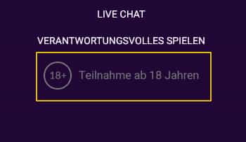 BingBong Footer mit Infos zu Sicherheit und Lizenzen