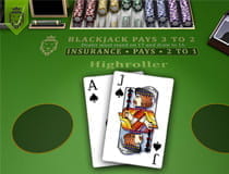  Das Spiel Blackjack High Roller von Löwen Play. 