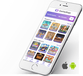 Casino Days Mobile App für Android und iOS.