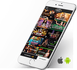 Die mobile Ansicht von Casino Cruise auf einem Smartphone.