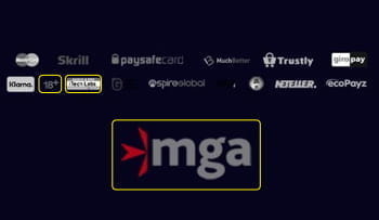 Der Footer Bereich der Casiplay Webseite.
