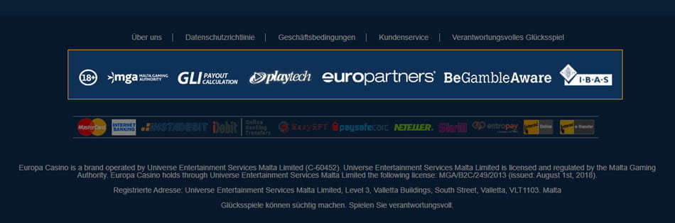 Europa Casino Agb Europa Casino Agb
