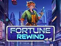 Das Bild zeigt den Slot Fortune Rewind.