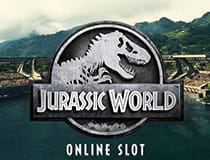 Das Bild zeigt den Slot Jurassic World.