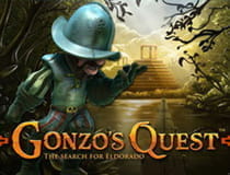 Der Spielautomat Gonzo´s Quest.