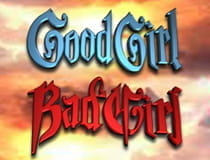 Das Logo des Good Girl Bad Girl Slot.