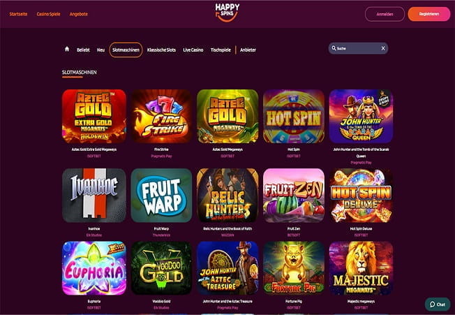 Live Dealer im Happyspins.
