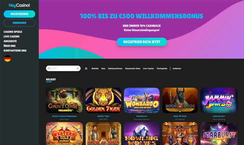 HeyCasino! Erfahrungen – Spiele, Bonus & Sicherheit im Test