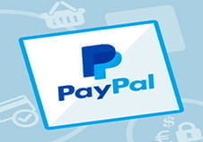 Illustration mit dem Logo von PayPal.