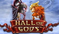 Der Hall of Gods Jackpot Spielautomat von NetEnt.