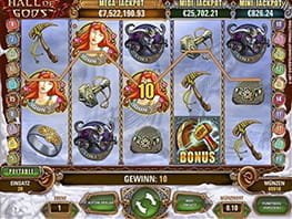 Der Jackpot Slot Hall of Gods.