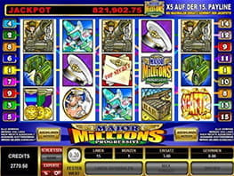 Der Jackpot Slot Major Millions.