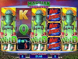Der Jackpot Slot Mars Attack.