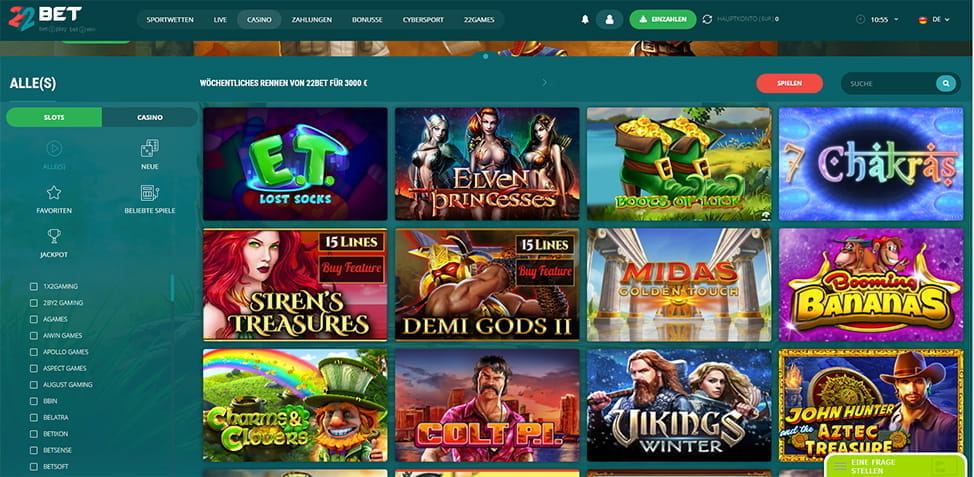 22 bet app