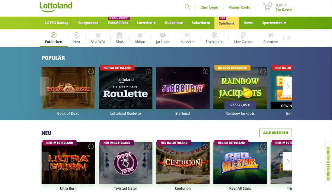 Lottoland Casino Erfahrungen: Bonus & App im großen Test