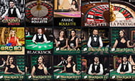 Der Live Dealer Bereich im 13bets.io.