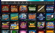 Der Überblick über die verfügbaren Spielautomaten im All Slots Online Spielothek. In der ersten Reihe finden sich u.a. 5Reel Drive und Agent Jane Blonde.