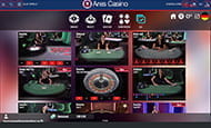 Im Are Spielothek könnt ihr zahlreiche Tischspiele im Live Format spielen.