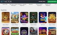 Überblick über das Angebot der Slots bei BetVictor.