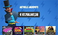Einige Jackpot Slots von Betzino haben Millionengewinne zu bieten.