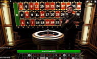 Das Live Dealer Spiel Lightning Roulette im Boomerang.