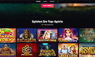 Die Spielauswahl mit einigen Spielen bei Spielothekmia.