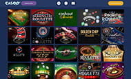 Im Casoo gibt es einige verschiedene Roulette Varianten.