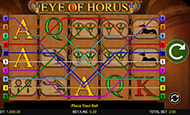Der Online Slot Eye of Horus bei CrazyBuzzer.