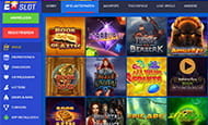 Eine Auswahl an Online Spielautomaten im Euslot Spielothek.