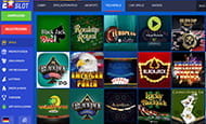 Einige Tischspiele wie Online Roulette und Online Blackjack im Euslot Spielothek.