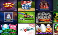 Freut euch auf eine bunte Auswahl verschiedener Rubbellose bei FireSlots.