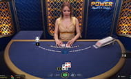Das Live Dealer Spiel Power Blackjack im GetSlots Spielothek.