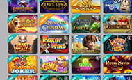 Die Slot Auswahl bei Karamba.